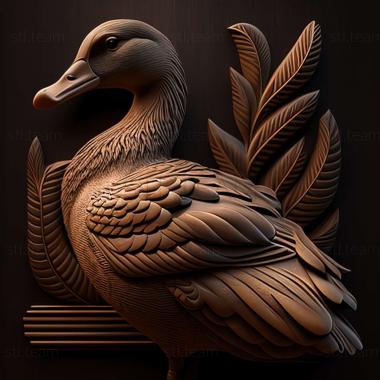 3D model goose (STL)